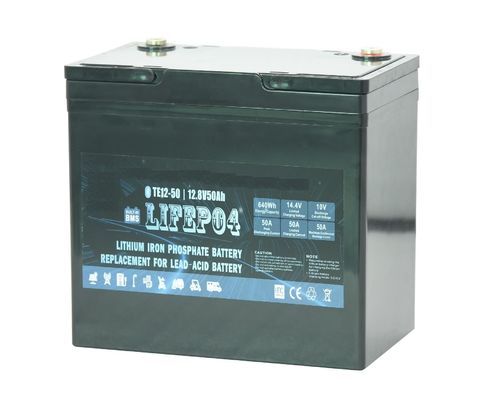 ABS Przenośne zasilanie awaryjne Bateria litowa Lifepo4 12v 50ah