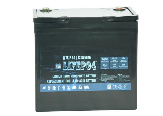 ABS Przenośne zasilanie awaryjne Bateria litowa Lifepo4 12v 50ah
