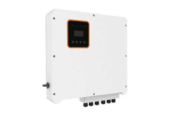 Jednofazowy hybrydowy falownik solarny 10KW 400V MPPT Regulator ładowania słonecznego