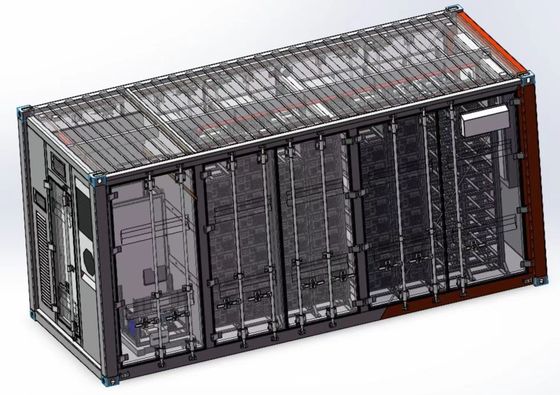 System zasilania Lifepo4 51,2 V BESS Magazynowanie energii 500 kW ESS