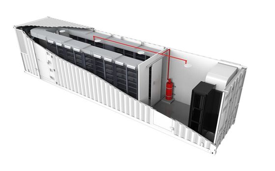 System magazynowania energii akumulatora MWH BESS Zestaw akumulatorów ESS od 500 kWh do 1,37 MWH
