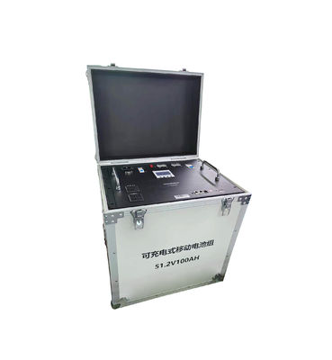 Outdoor 48V 100ah Przenośna elektrownia awaryjna 51.2v Camping Backup Battery